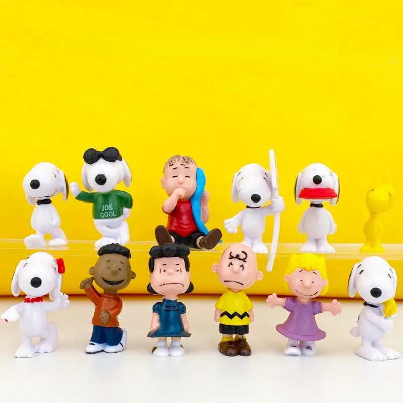 12 шт. декоративные куклы из мультфильма Снупи