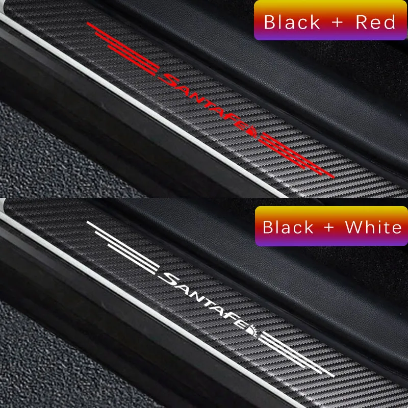 Углеродная магнитная наклейка с защитой от царапин наклейки на дверные пороги