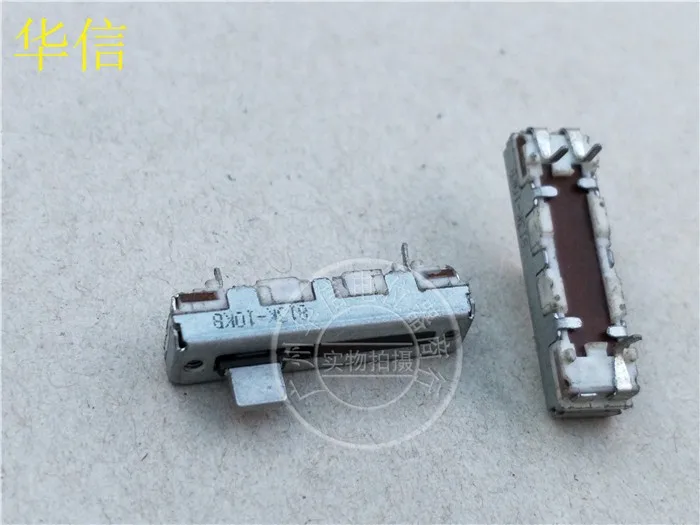 

Рукоятка B10K Alps 30 мм одноканальный прямой скользящий потенциометр длиной 5 мм