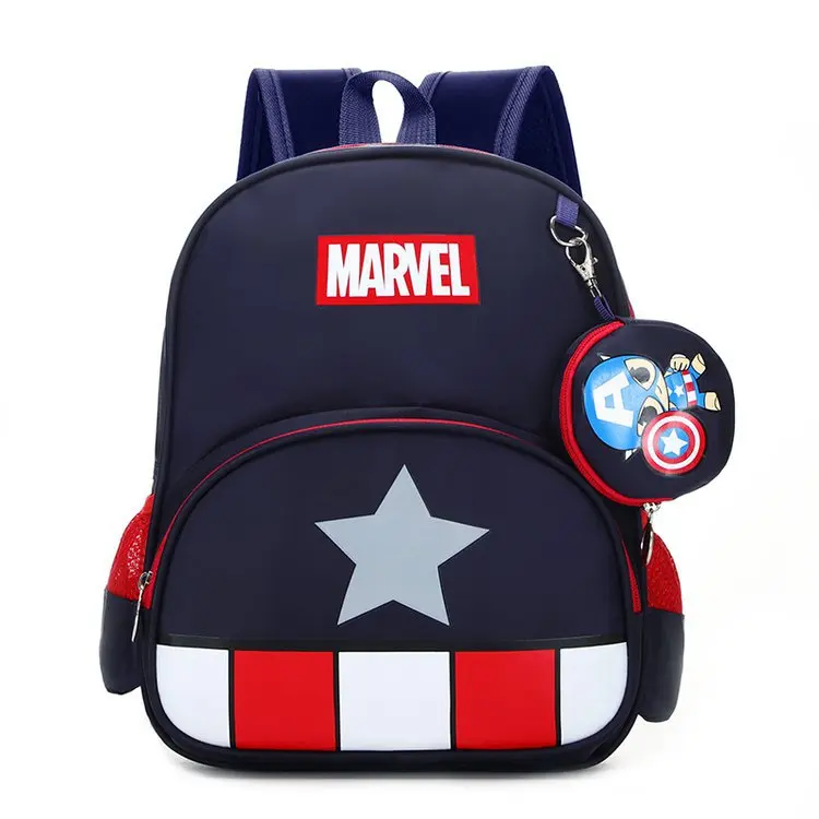 

Disney Marvel Spiderman Kids Cartoon Cute Children's Backpack Baby Kindergarten School Bag Boy Iron Man Superman Backpack