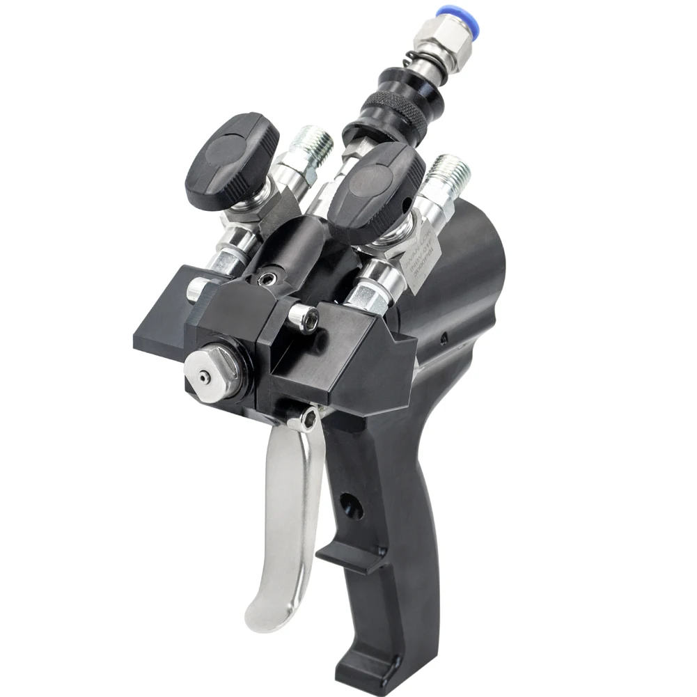 

Polyurethane Foam Spray Gun P2 Air Purge PU Foaming Injection AB Two-component High Pressure Coating Spray Gun Wall Roof