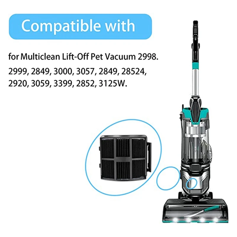 

Сменный комплект для пылесоса Bissell Multiclean Lift-Off Pet 2998 2999 2849 3000 3057 2849 28524 2920 3059 3399 2852 3125W