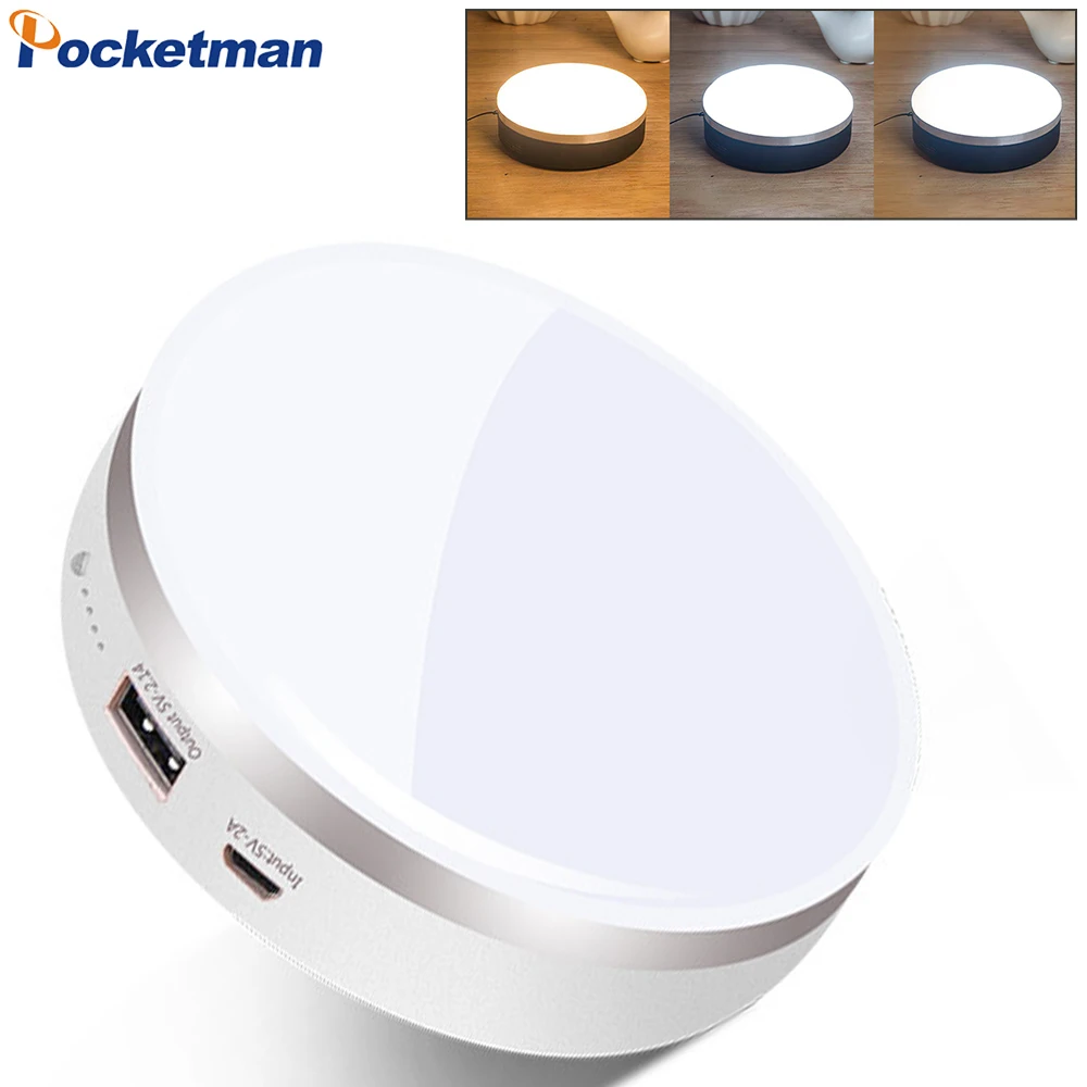 

LED Camping Light Magnetic Tail Tent Light 10000mAh Power Bank LED Camping Lamp Emergency Night Lantern Outdoor Flashlight