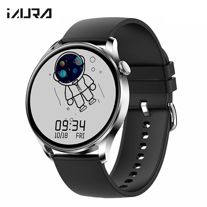 

IAURA Smart Watch Men Women Full Touch Screen Fitness Tracker Watches Waterproof Sport Smartwatch Kids For Android iOS Phone