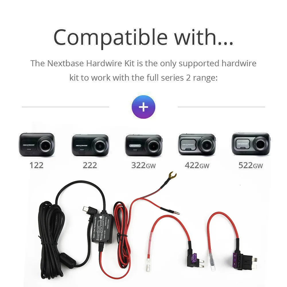 

1X 5V Mini USB Camera Power Cable High Quality Hard Wire Fuse Box Car Recorder Dash Cam Hard Wire Kit GPS Car Accessories