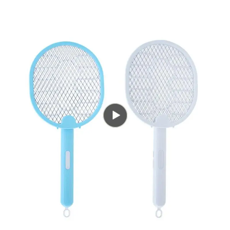 

Double Safety Switch Mosquito Repellent Mosquito Killler Rechargeable Electric Mosquito Swatter Rotating Folding Three-in-one