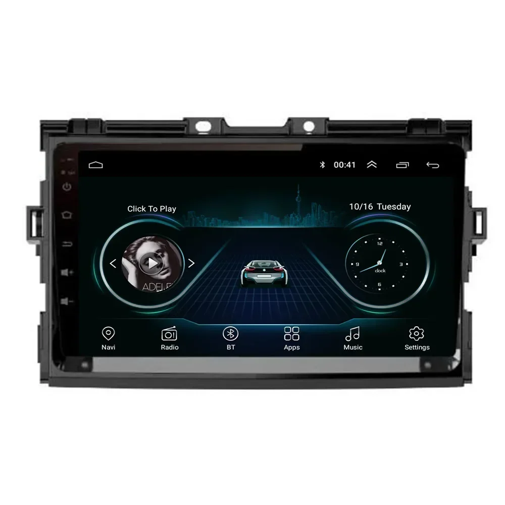 2 Din Android 13 Автомобильный стерео радио DVD GPS Мультимедийный видеоплеер 5G WiFi DSP Carplay