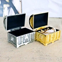 vintage gift box treasure chest shape widely used eco friendly unique design jewelry organizer for earrings