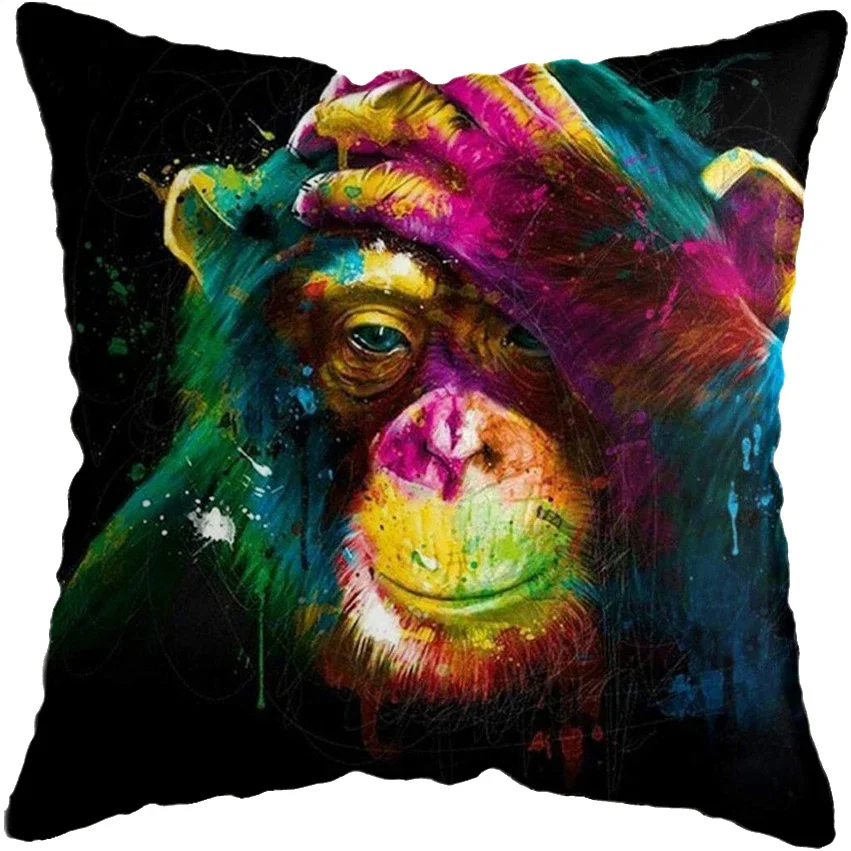 

Наволочки MINISO Обезьяна 45x45 см