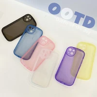 matte 6 styles transparent soft silicone shockproof back case for iphone 13 12 pro max 11 x xr max 8 7 plus full protective capa