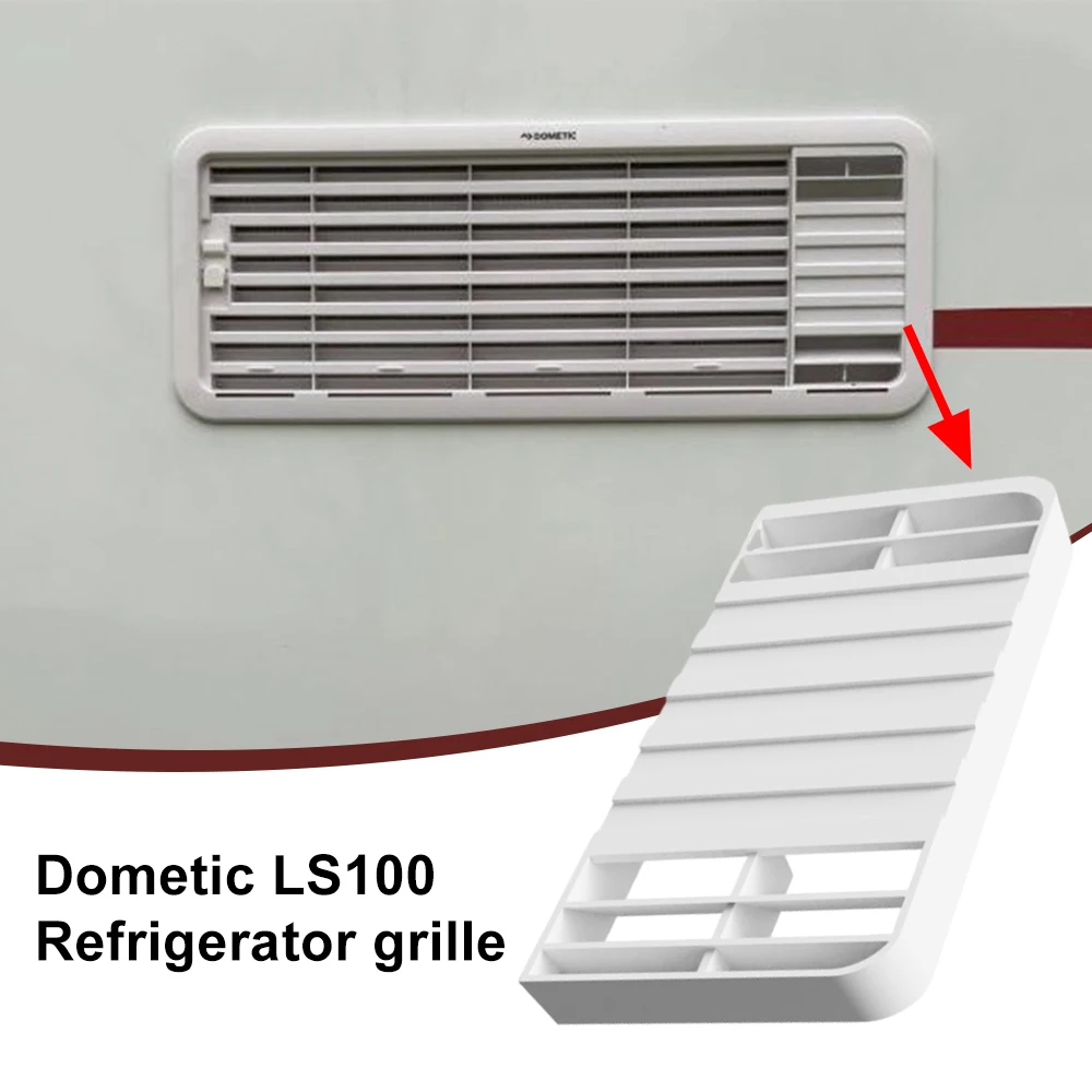Фото Сменная решетка для холодильника Dometic LS100 ABS для караванов, автодомов, кемперов, решетка для холодильника, аксессуары для автодома №1