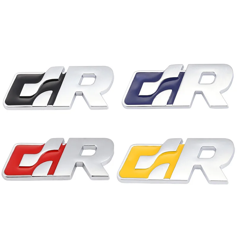 

Car Sticker Front Hood Grill SR Emblem Auto Grille Badge for Toyota Corolla 2009 Changan V7 Alsvin Mercedes Benz Accessories