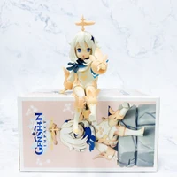 14cm genshin impact paimon anime figure toy genshin impact paimon action figure desktop decoration figurine doll toy home decor