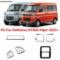 dashboard center control ac air condition vent panel warning light lamp cover trim for daihatsu atrai hijet 2022 car accessories