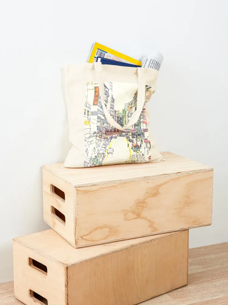 Сумка-тоут Mong Kok холщовые сумки-тоут тканевые сумки большого размера