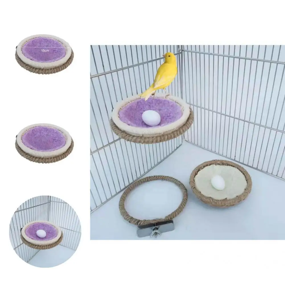 

Нежный симпатичный домик для домашних животных с подставкой из нержавеющей стали птичий домик практичный для маленьких птиц