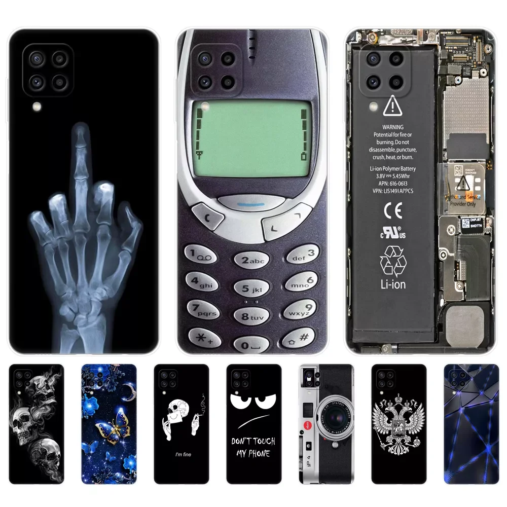 

20222022 For M22 M32 4G Case Phone Back Cover For M22 Soft Case For Samsung M32 4G M 22 32 Silicon Bumper 6.4inch