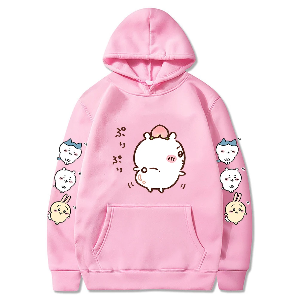 

Chiikawa Winter Cartoon Long-sleeved Hoodies Unisex Female/Male Aldults Sweatwear Couple Sweatshirts for Women/men Sweatshirt