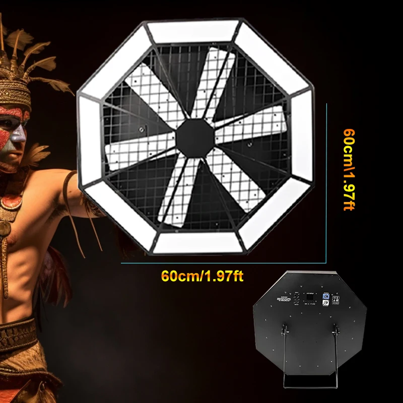 

RGB Cyclone Fan LED фоновая стена