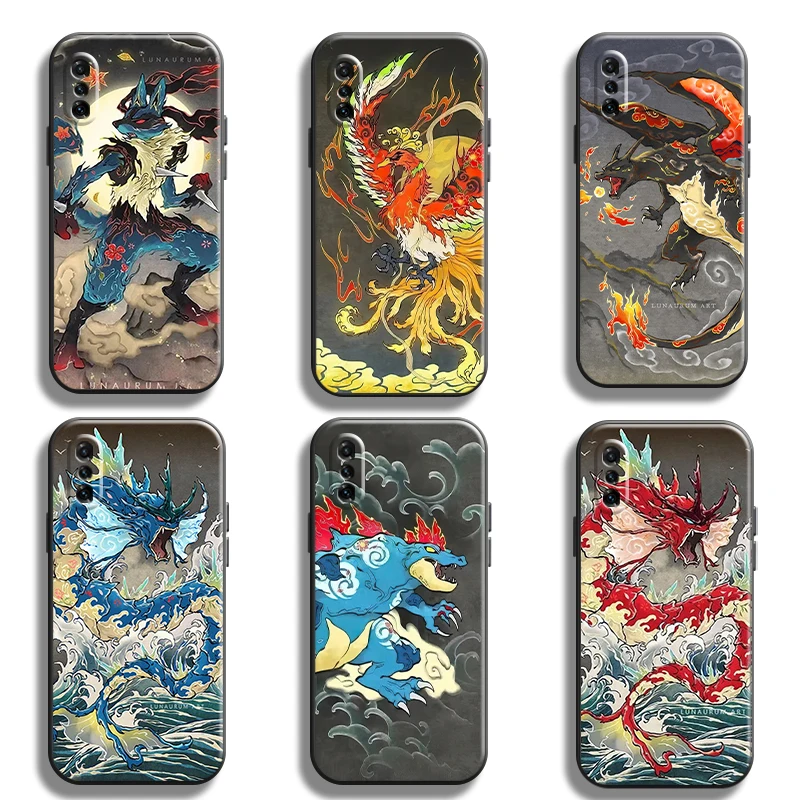 

Japan Anime Pokemon Phone Cases For Xiaomi Redmi Note 10 10S 10 Pro POCO F3 GT X3 Pro GT M3 Pro X3 NFC Original Luxury Ultra