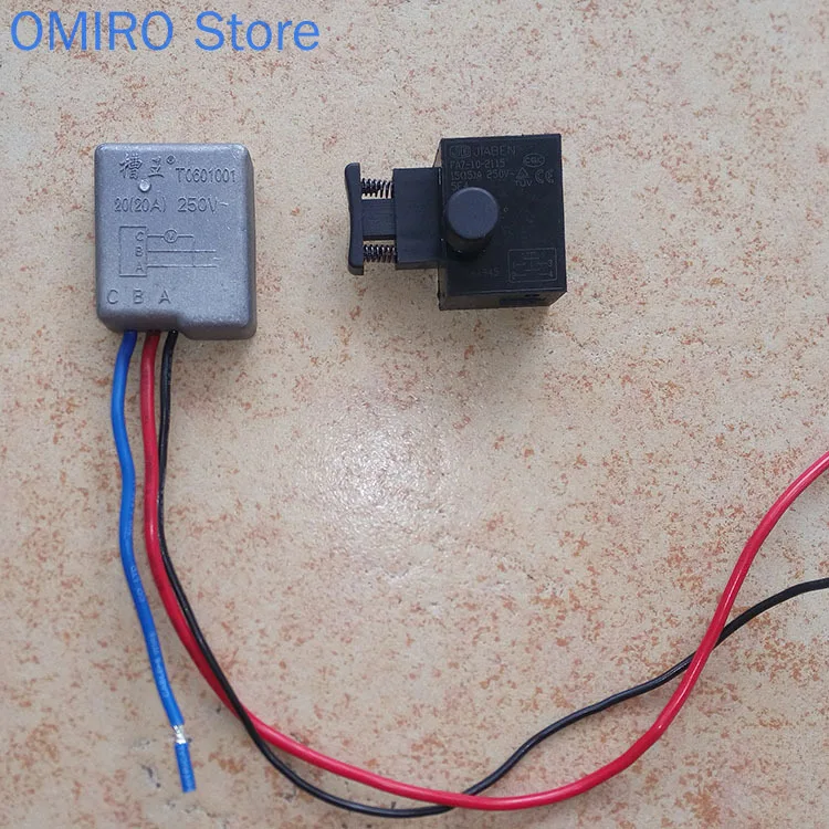 Пазовая машина переключатель Мягкий Запуск воды и электричества долбежный