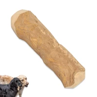natural coffee wood dog molar toy bite resistant clean teeth pet chew stick bite training for small medium dogs play games