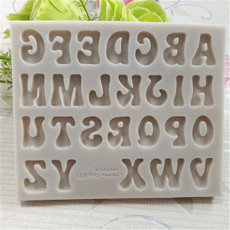 

Numbers Molds Letters Silicone Mold 3D Fondant Mold Cakes Decorating Tools DIY Kitchen Bakeware Food grade Molds