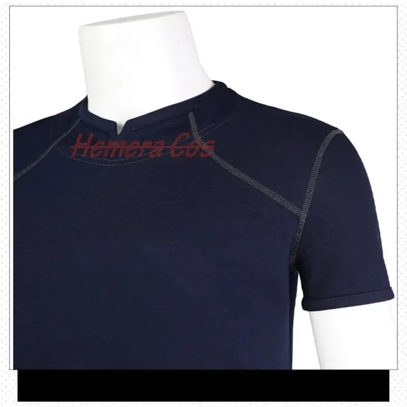 Костюм для косплея жизни 4 Леон Кеннеди серая футболка мужской трико летняя