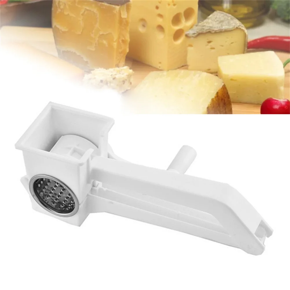 

Stainless Steel Cheese Planer Hand Rotary Cheese Grater Multifunctional Hand Cranked Kitchen Rotary Planer Vegetable Cutter