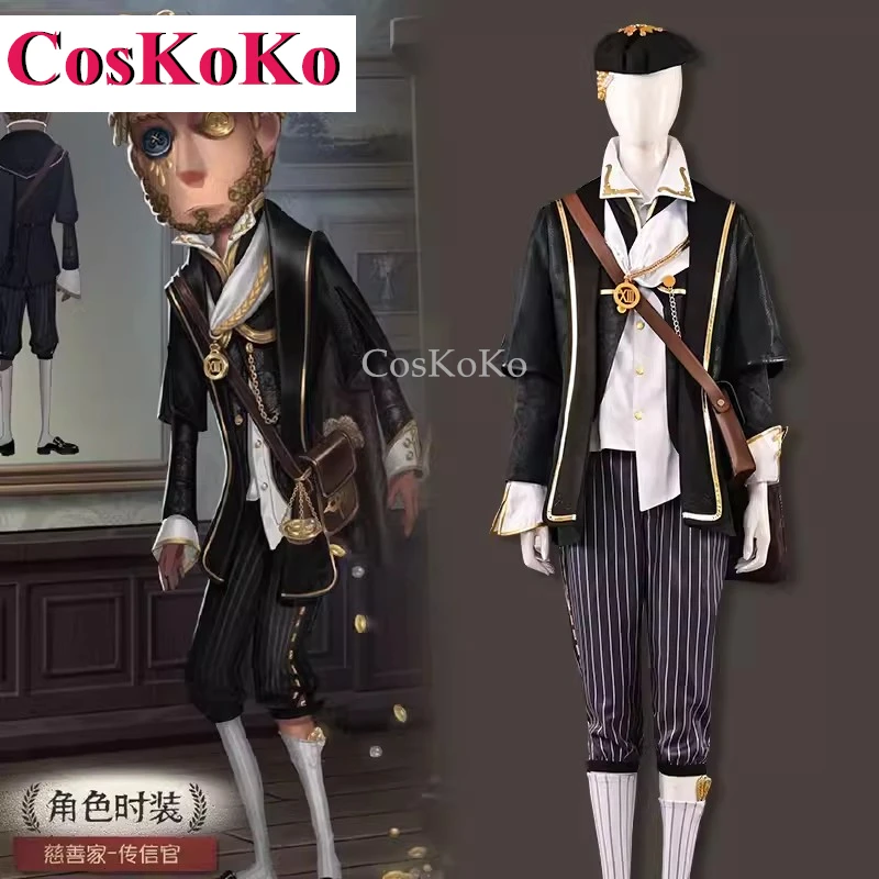 【На заказ】CosKoKo Kreacher Pierson Косплей Игра Identity V Костюм Филантроп Униформа Хэллоуин