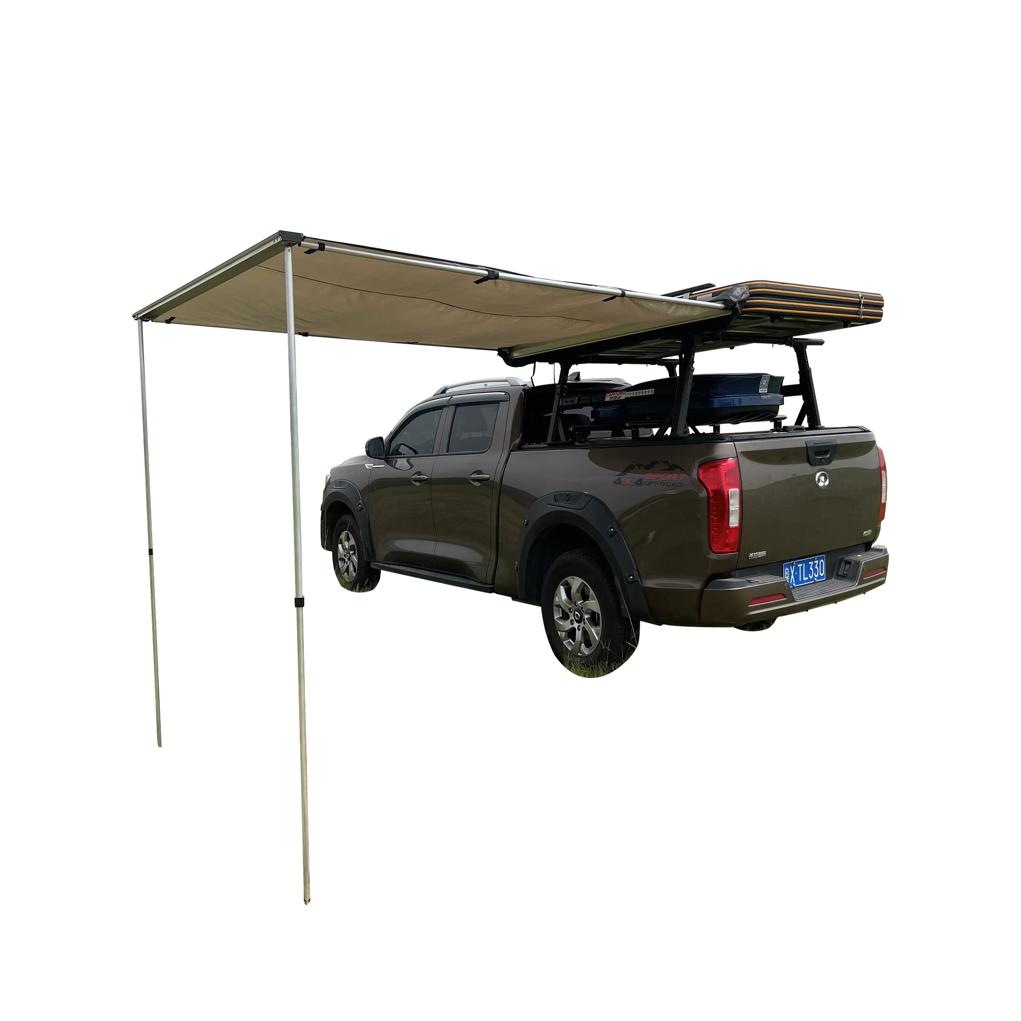 

New Design aluminum case Car Side Awning for Trucks 4x4 Car Awning Tent