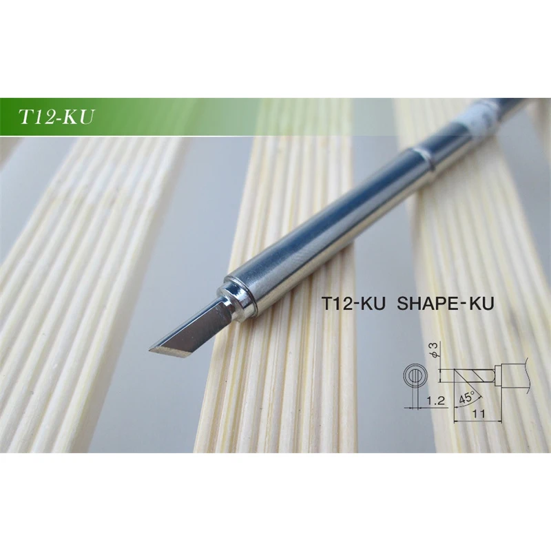 

T12-K/KU/KF/KR Series Solder Iron Tips For Soldering Station
