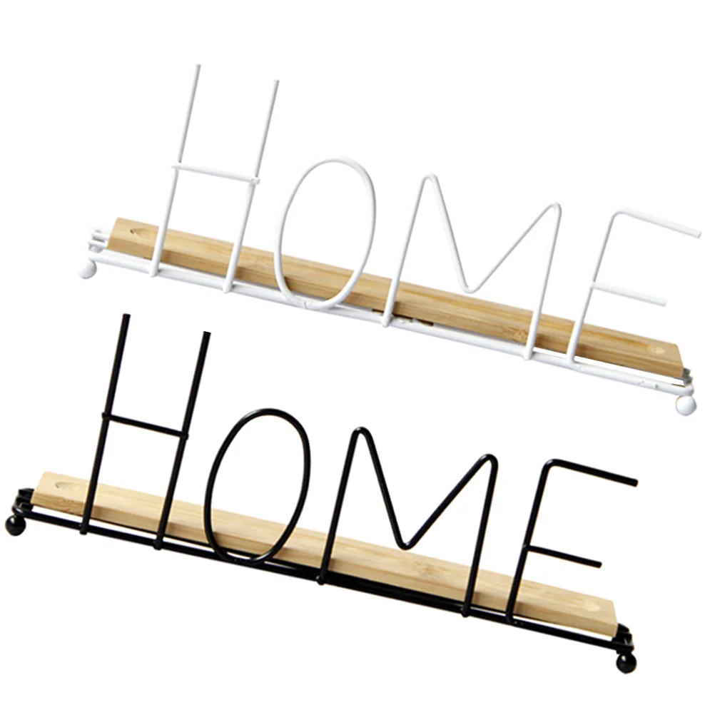 

2pcs HOME Holder Desktop Decorations Stick Holder Trays Holder Decor