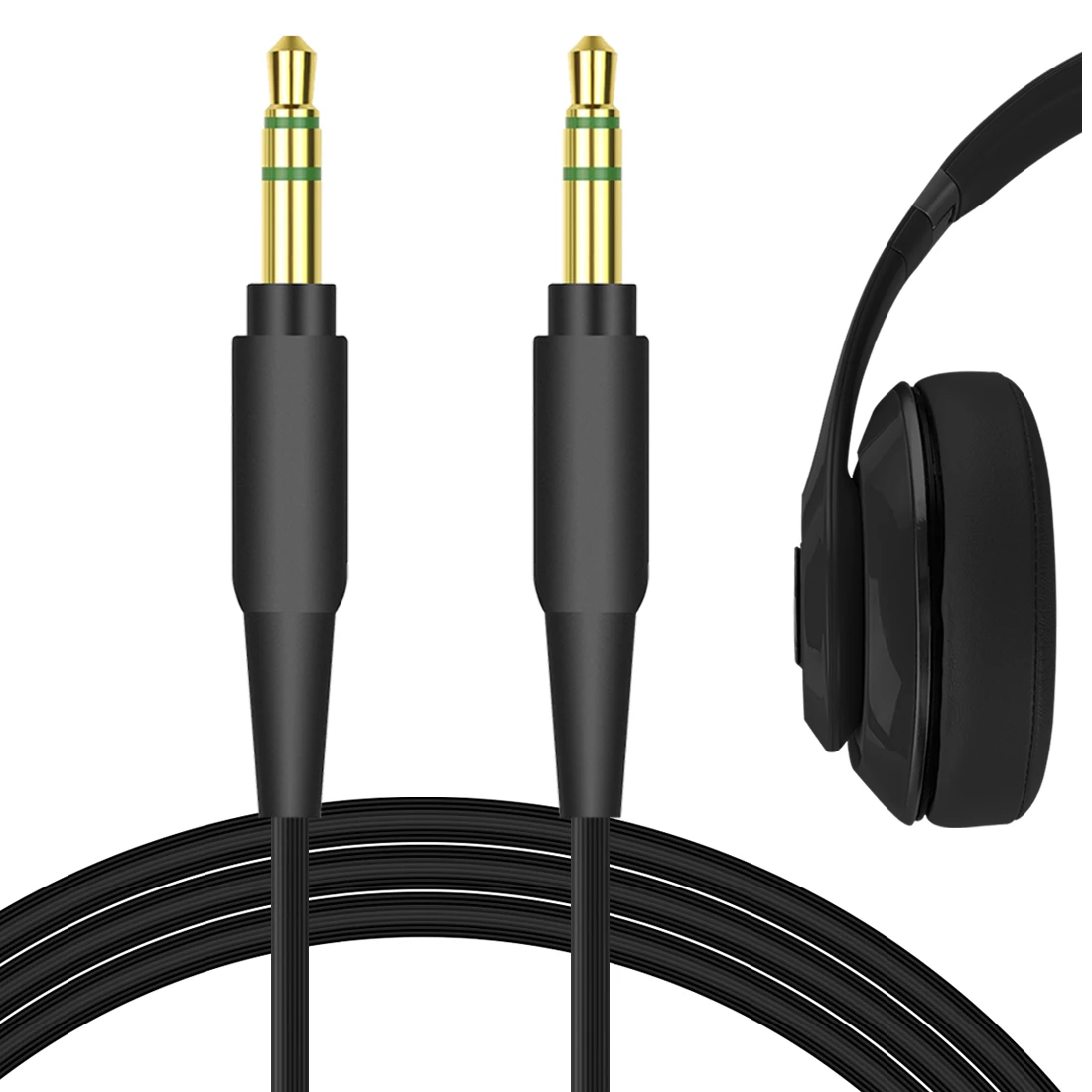 

Geekria Audio Cable Compatible with Beats Solo3.0, Solo2.0, Solo1.0, Studio3, Studio2,Studio,Executive, Pro 3.5mm AUX Audio Cord