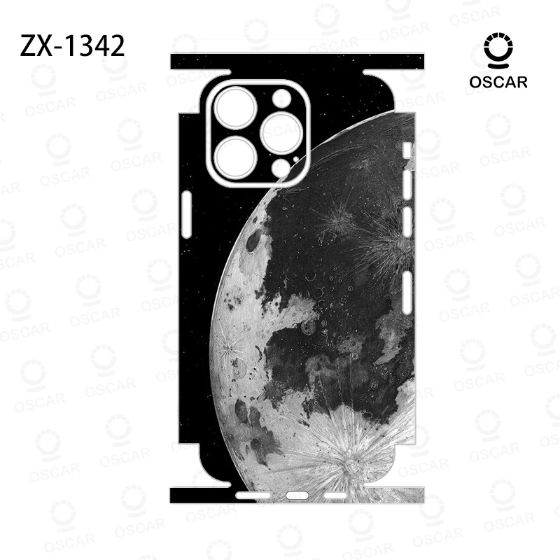 Фото Защитная пленка OscarSkinZ Wrap для iPhone 17, 16 Pro Max, 15, 14 Plus, 13, 12 Mini, наклейка на заднюю панель, защитная пленка для боковых рамок и задней панели №1