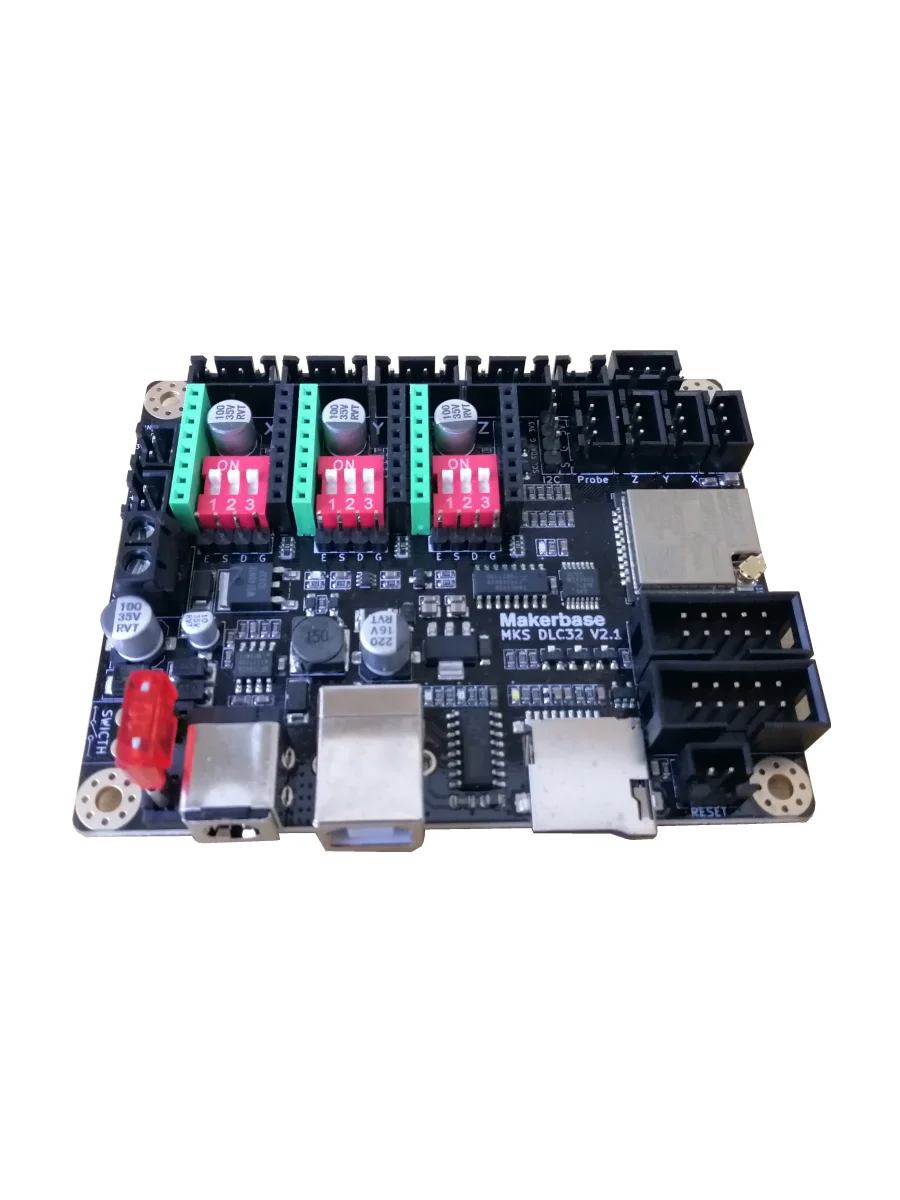 Makerbase MKS DLC32 V2.1 щит GRBL 32 бит карта управления ЧПУ гравировка расширение доска