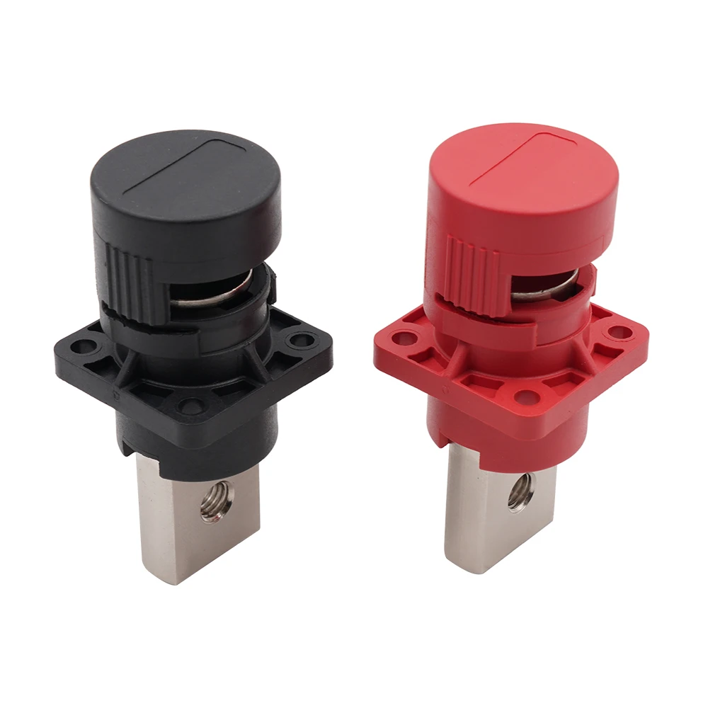 1pc 400A Through-wall Terminal New Energy Storage Lithium Battery Positive And Negative Copper Connector |