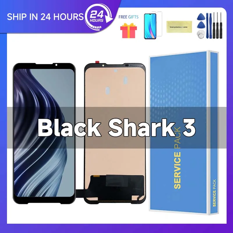 Xiaomi Black Shark 3 Сменный Жк-экран Емкостный Сенсорный Дисплей 2160x1080