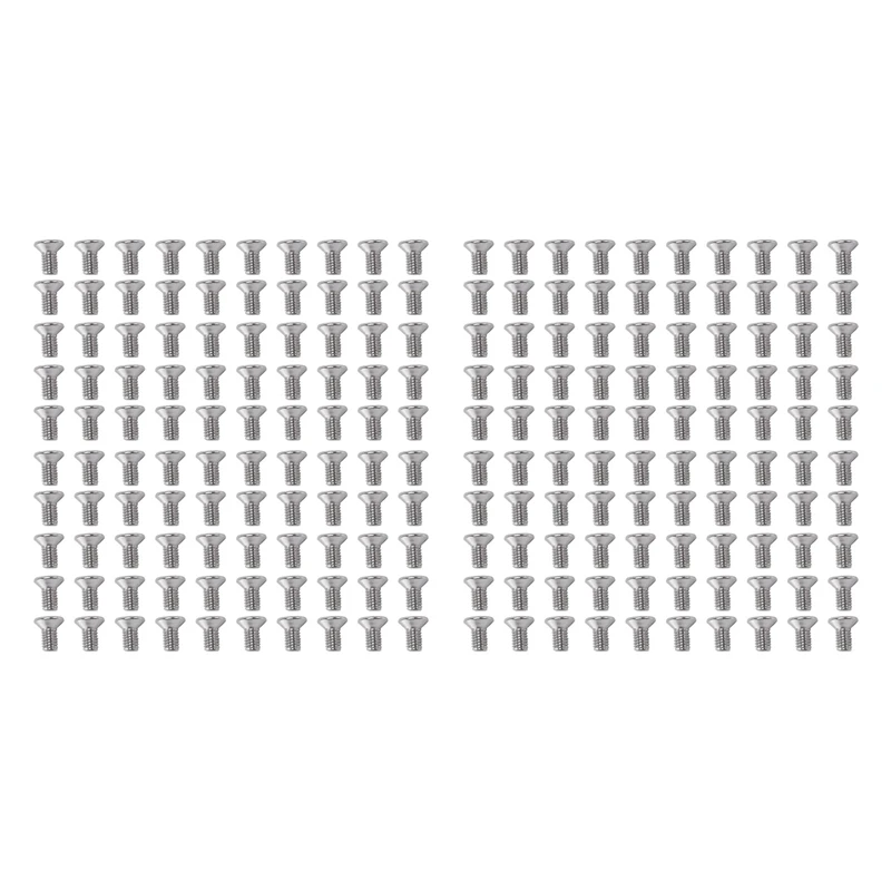 

M3 X 6Mm Phillips Flat Head Countersunk Bolts Machine Screws 200Pcs