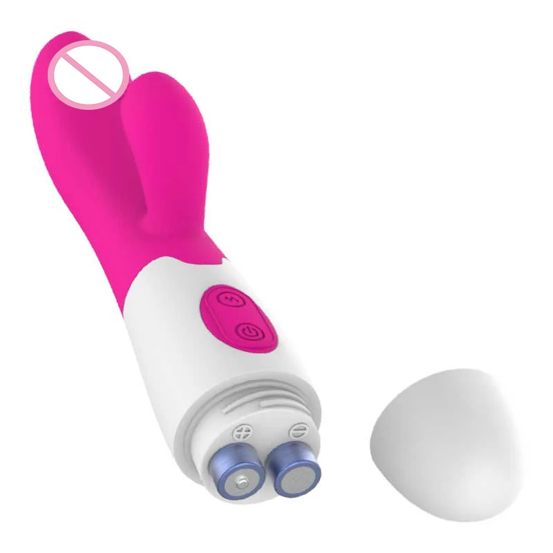 Вибратор Кролик для женщин фаллоимитатор точки G двойная вибрация силиконовый