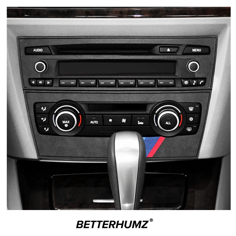Алькантара для BMW 3 серии E90 E92 E93 центральная консоль CD панель обшивка наклейки