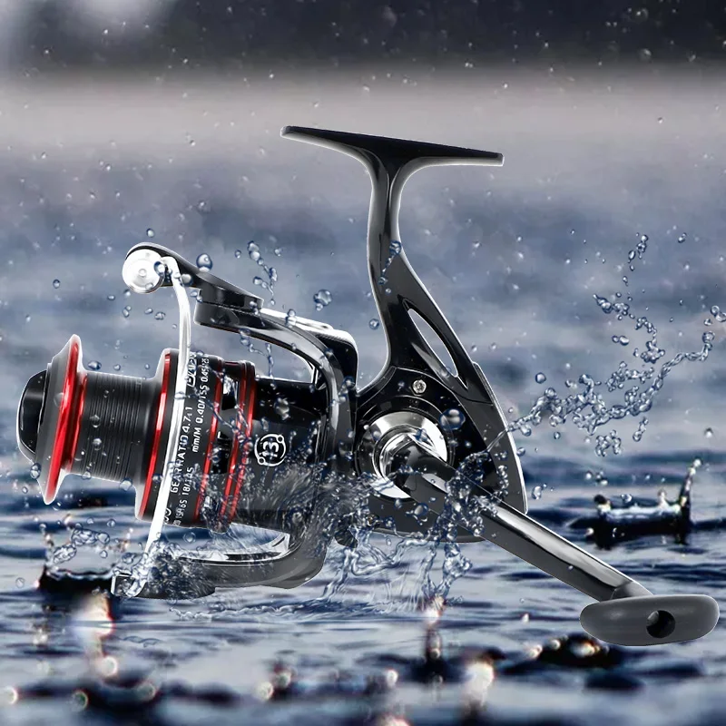 Рыболовная катушка металлическая для спиннинга Максимальная нагрузка 8-12 кг