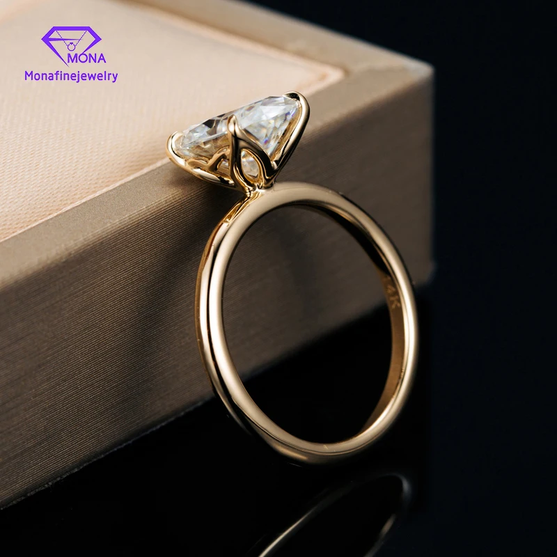 Драгоценные камни Изящные Ювелирные изделия 10 к желтое золото овальная