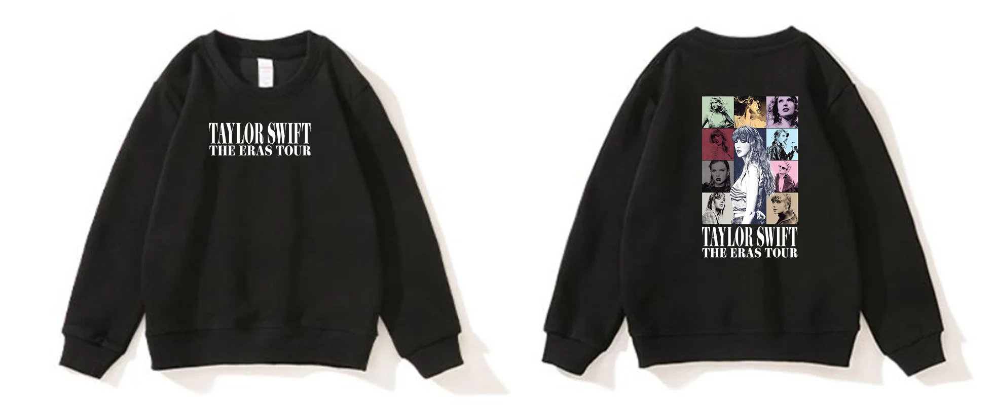 

Модные детские толстовки для мальчиков Тэйлор Свитшот весна-осень 2023 повседневные толстовки для девочек пуловер Детские однотонные толстовки Свитшот Новинка