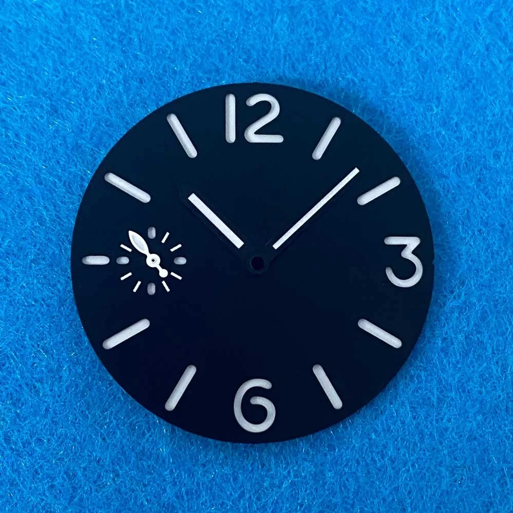 

Watch Accessories 36mm Watch Dial + Watch Hands with Green Luminous for ETA 6497/Seagull ST36 Movement