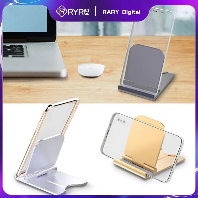 

RYRA Desktop Adjustable Cell Phone Stand Multi Angle Portable Universal Foldable Stand For IPad Tablet IPhone Xiaomi Smartphone