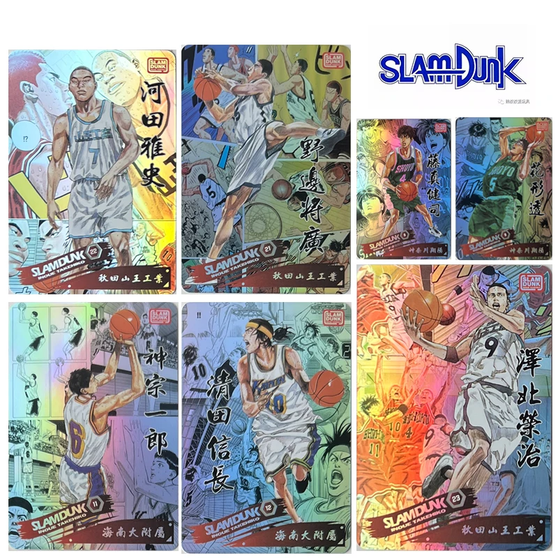 Slam Dunk Сделай Сам 24 шт. преломляющие блеск Sakuragi Hanamichi Haruko Akagi вечерние ShinichiMaki