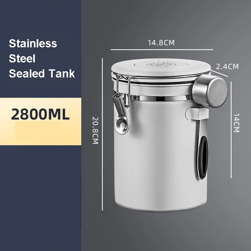 

Контейнер для кофе из нержавеющей стали