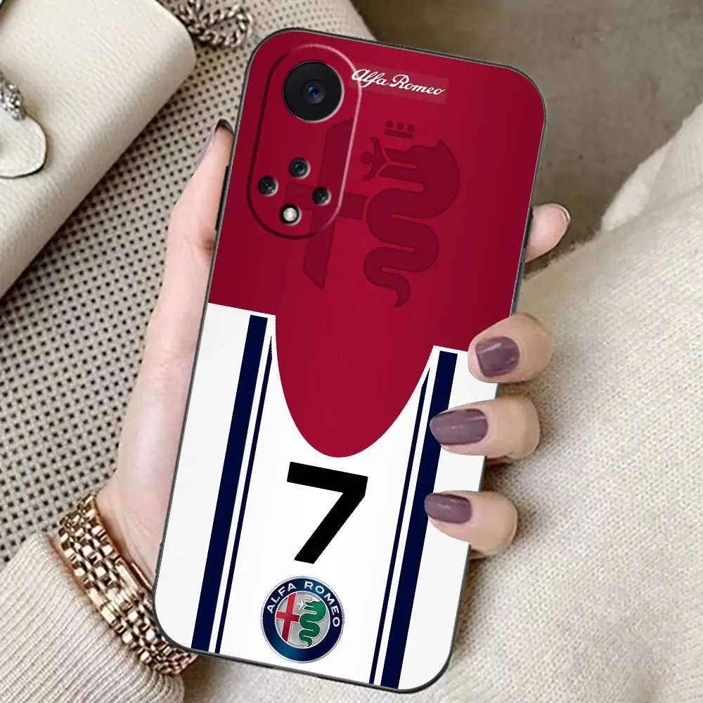 Case For Huawei NOVA Y90 Y70 Y61 10 9 9 Plus 8 8I 7 7I 6 SE 5 5I 4 3 3I 2 2S Lite Plus Pro Case Funda Italy Sport Car Alfa Romeo