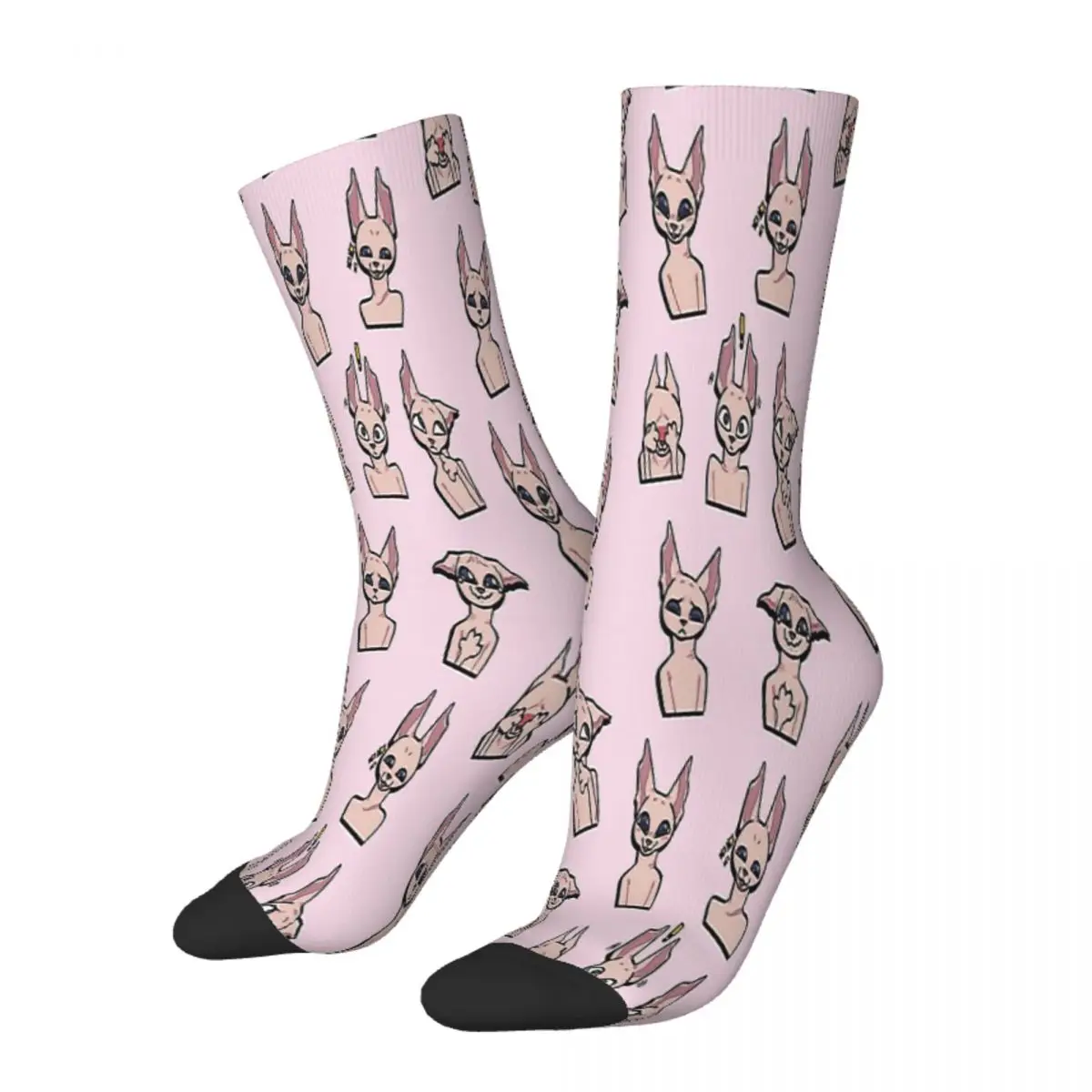 

Emotional Bingus Cat Set Socks Male Mens Women Summer Stockings Hip Hop
